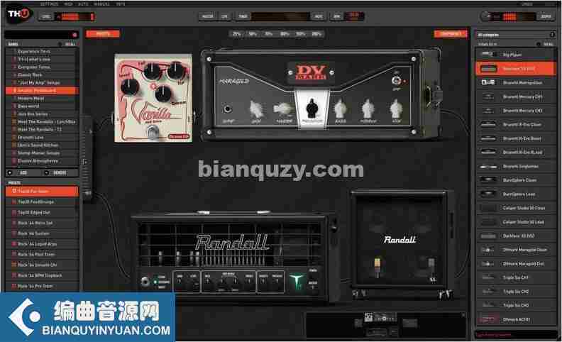 吉他效果器 – Overloud TH-U Premium v1.4.4 CE WIN