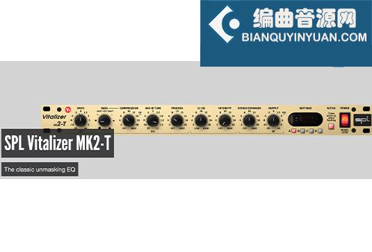 消除掩码均衡器 Plugin Alliance SPL Vitalizer MK2-T v1.18.1 Win-BUBBiX
