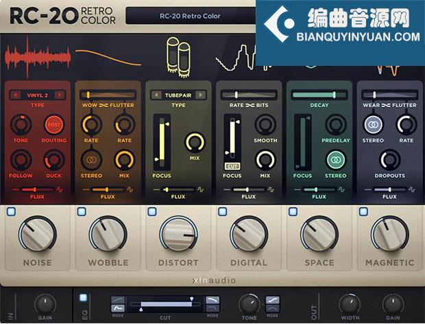 XLN Audio RC-20 Retro Color v1.1.3 色彩创意效果器