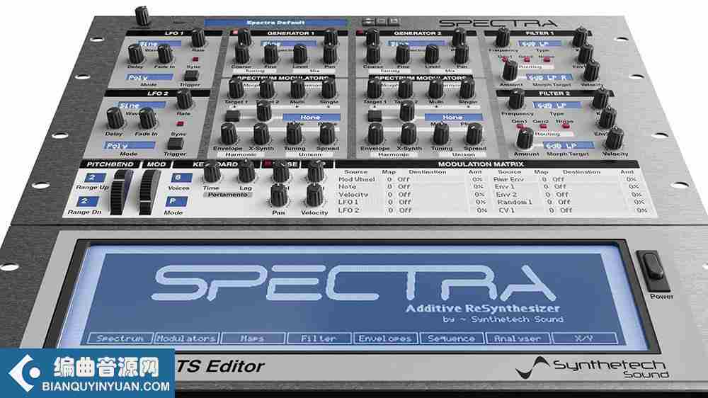 数字加法合成器 – Reason RE Synthetech Sound Spectra Additive ReSynthesizer v1.0.2 WIN