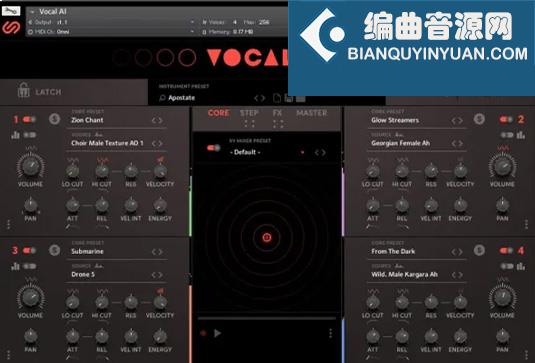 电影智能人声音源 Sample Logic Vocal AI