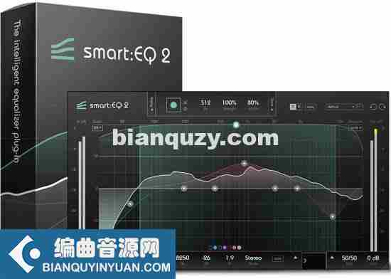 均衡效果器 – Sonible SmartEQ2 v1.2.1 WIN