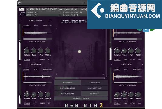 电子音效氛围音源 Soundethers Rebirth 2