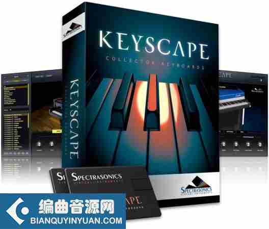 钢琴键盘音源 – Spectrasonics Keyscape v1.3.0f MacOSX