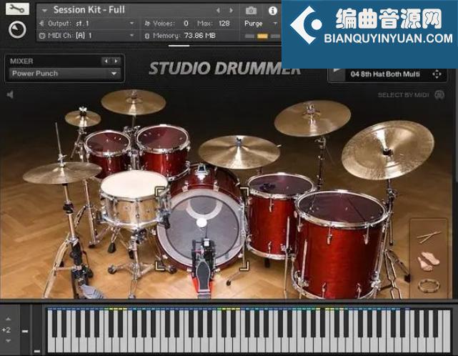 Native Instruments Studio Drummer v1.4.0 工作室鼓音源
