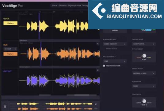 行业标准音频对齐插件 Synchro Arts VocAlign 6 Pro v6.1.29 R2R Win （SynchroArts Voc Align ）