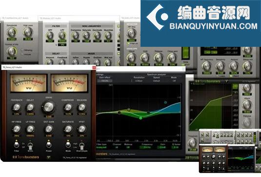 综合效果插件套装 ToneBoosters Plugin Bundle v1.9.4 R2R