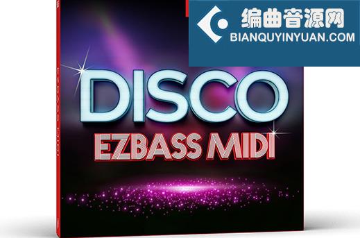 虚拟贝司节奏模版 Toontrack Disco EZbass MIDI