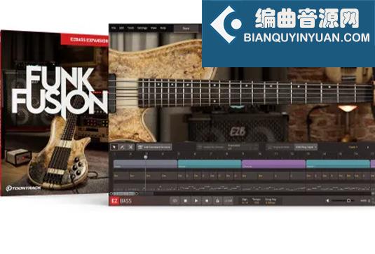 EZbass 拓展贝斯音源 Toontrack Funk Fusion EBX SOUNDBANK