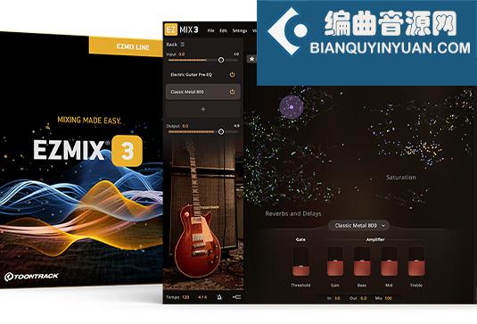 智能混音插件套装 Toontrack EZmix Bundle v3.2.0 VR Mac