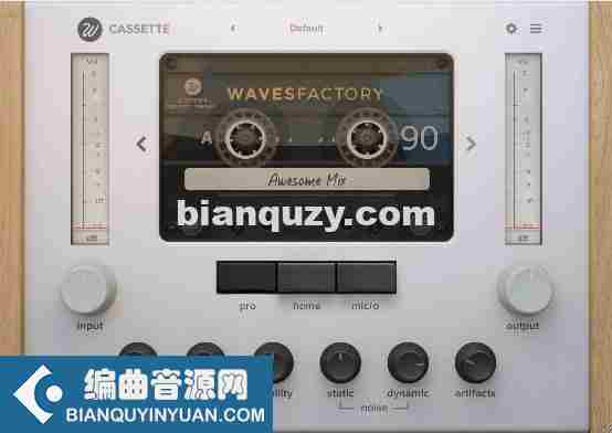模拟磁带机效果 – Wavesfactory Cassette v1.0.5 Incl Patched and Keygen WIN