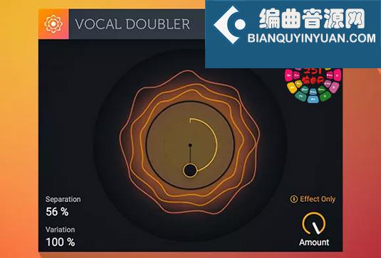 人声加倍效果器 iZotope Vocal Doubler v1.2.0 KD Mac