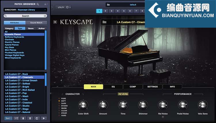 Spectrasonics keyscape v1.3.4c 四巨头综合钢琴音色