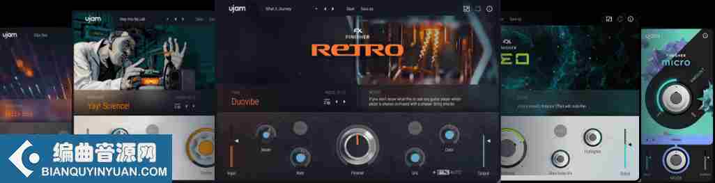 效果器插件 – uJAM Finisher Bundle 2021.10 WiN