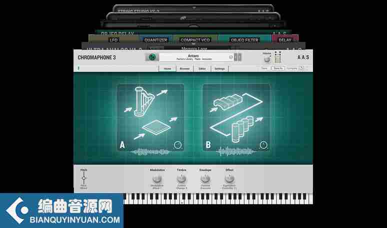 综合音源插件 – Applied Acoustics Systems Modeling Collection 2021.10 CE WIN