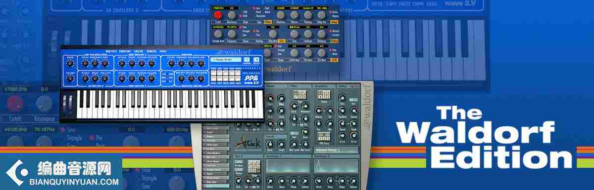 合成器 – Waldorf Waldorf Edition v2.2.2 Incl Keygen WIN MAC