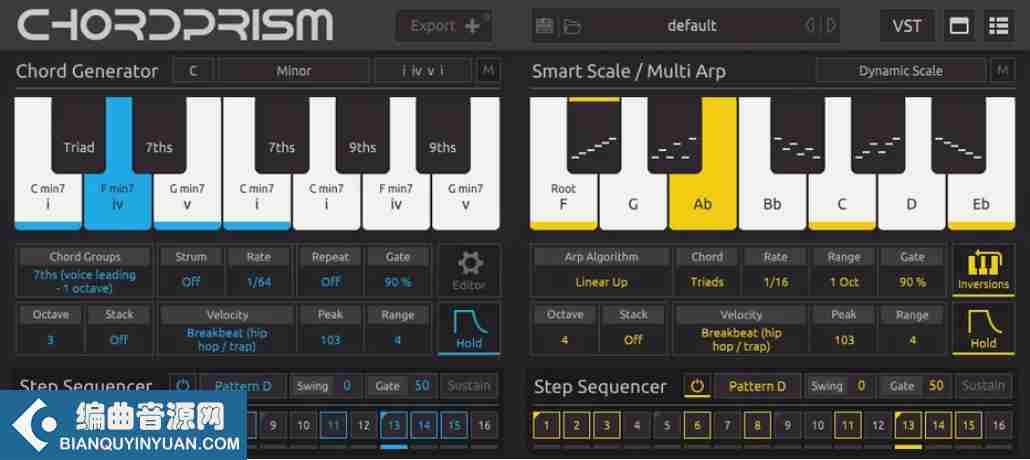 和弦发生器 – Mozaic Beats Chord Prism v1.0.15 WiN