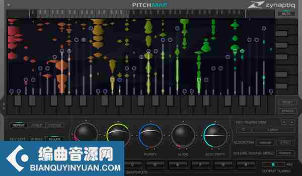 实时音高处理 – Zynaptiq PITCHMAP 1.7.0 WiN