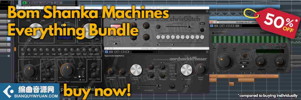效果包 – Bom Shanka Machines Plugins Bundle 2021.10 WiN MAC