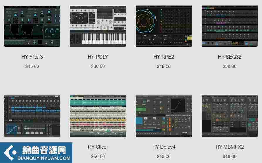 效果包 – HY-Plugin Synths-Plugins Bundle 2021.11 PC MAC