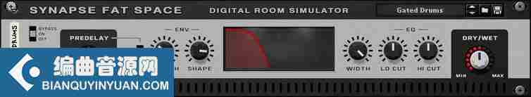 混响插件 – Synapse Audio Fat Space 1.0.0 WiN