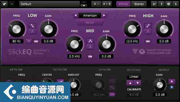 绅士均衡器 – Tokyo Dawn Records TDR VOS SlickEQ Gentleman’s Edition v1.3.7 PC/MAC