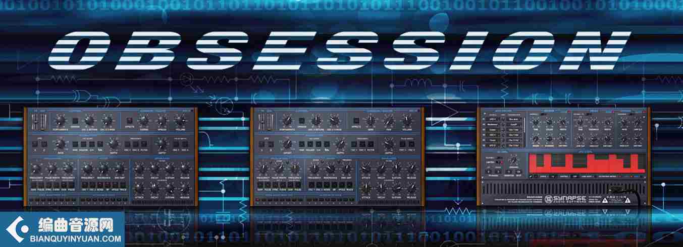 老式合成器仿真 – Synapse Audio Obsession 1.1.1 WiN MAC