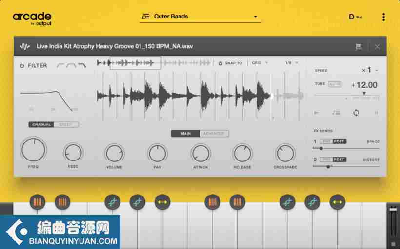 loop合成器插件 – Output Arcade v1.6.1.4076 [WiN,Mac]