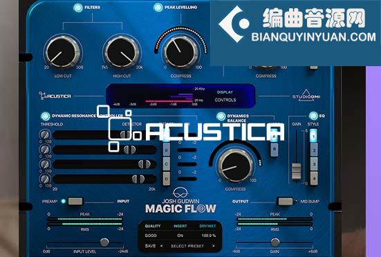 AA通道条插件 Acustica Audio Magic Flow v2024 Win/Mac
