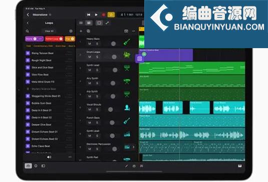 苹果平板音乐制作软件 Apple Logic Pro for iPad v2.0.1 iOS