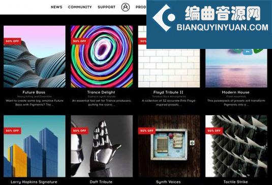 拓展预设音色合集 Arturia Sound Banks Bundle v2024.4