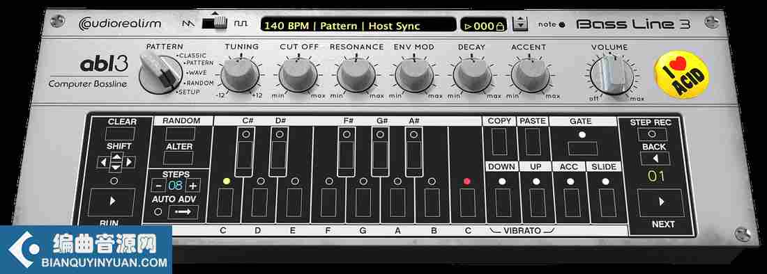 303仿真合成器 – AudioRealism ABL3 v3.3.0.2 Incl Keygen Win and OSX