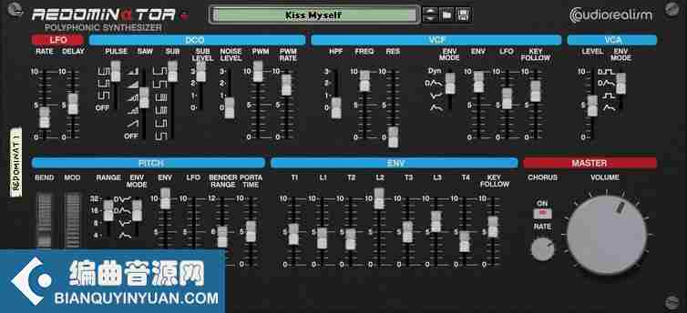 复音DCO合成器 – AudioRealism ReDominator v1.5.0.5 WIN/v1.5.0.4 MAC