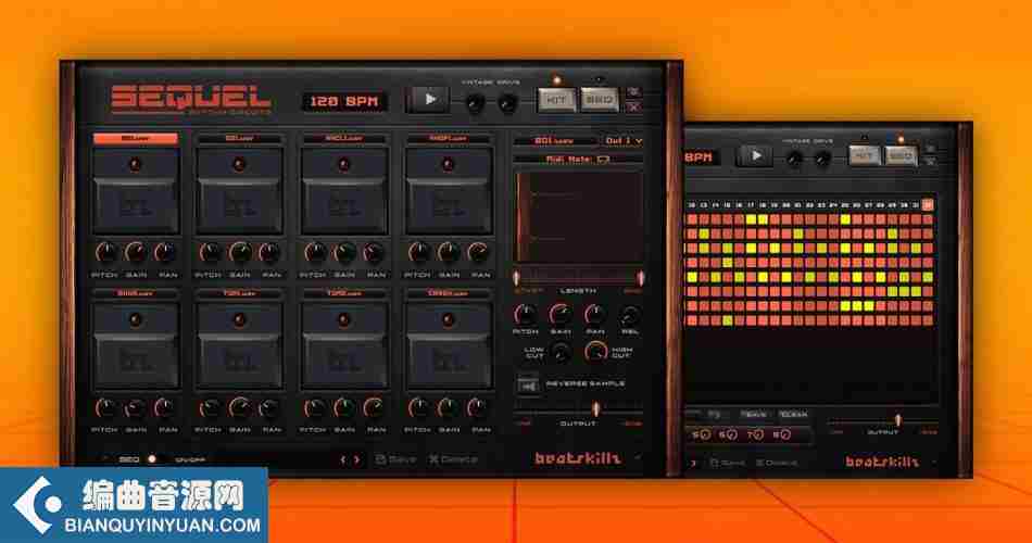 鼓采样器/音序器 – BeatSkillz Sequel v1.0.0 WiN