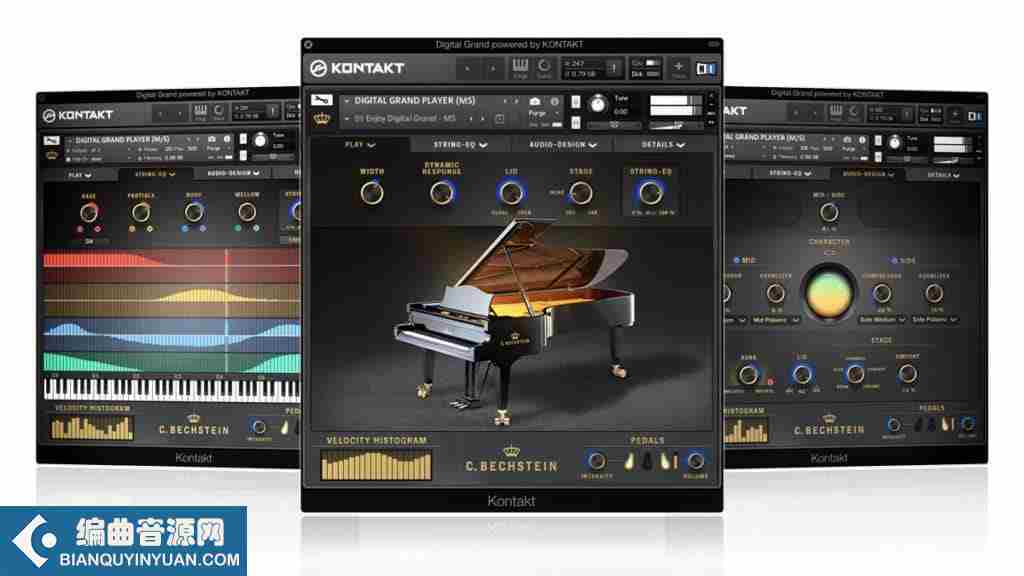 三角钢琴音源（重新包装） – Bechstein Digital 1.2.0 KONTAKT Cut End Repack