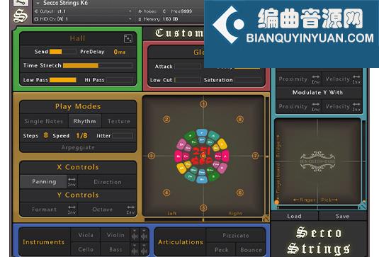 可定制短弦乐 Ben Osterhouse Secco Strings v1.2