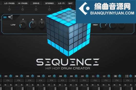 808低音Loop鼓机 Big Fish Audio Sequence Hip Hop Beat Creator