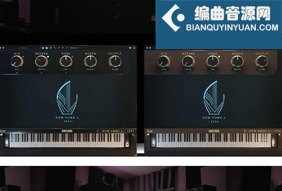 复古虚拟钢琴 Boz Digital Labs New York L Piano Bundle R2R 简化版