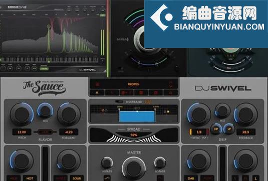 创意效果器合集 DJ Swivel All Plugins Bundle v2024.12 R2R Win （包含DJSwivel BDE  Click Boom Knocktonal Spread The Sauce HitStrip）