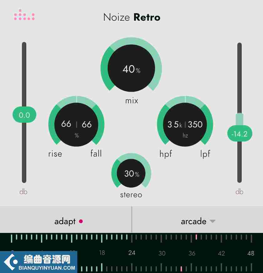老式复古噪音效果器 – Denise Audio Noize Retro v2.0.0 WIN OSX RETAiL