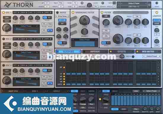 合成器插件 – Dmitry Sches Thorn v1.2.2 MacOSX