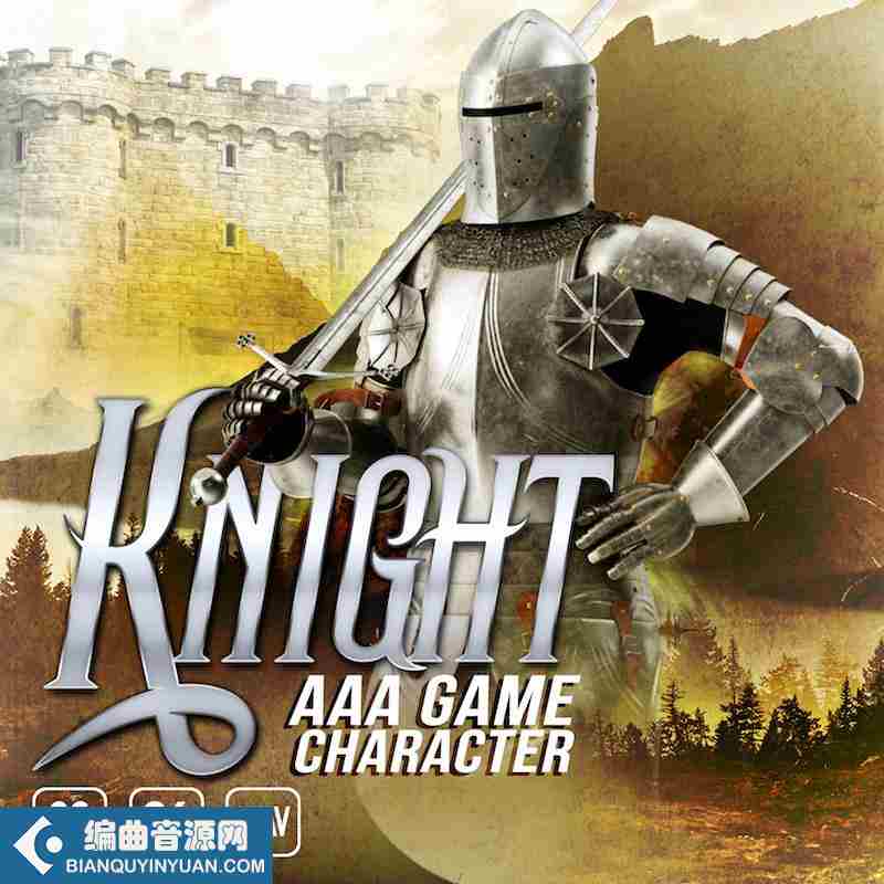 骑士角色游戏音效 – Epic Stock Media AAA Game Character Knight WAV-DISCOVER