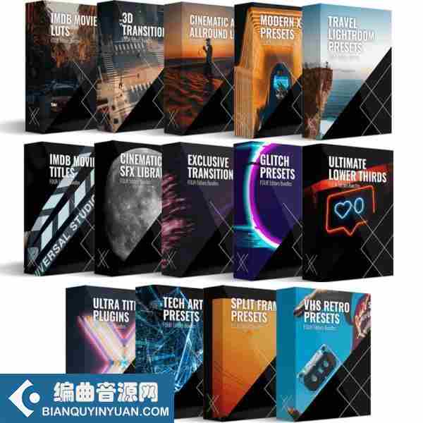 PLATINUM完整捆绑包 – FOUR Editors Platinum Bundle: Complete All in 1 – 3000+
