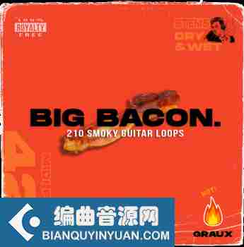 吉他循环 – GRAUX The Super Big Black Pack WAV-FANTASTiC