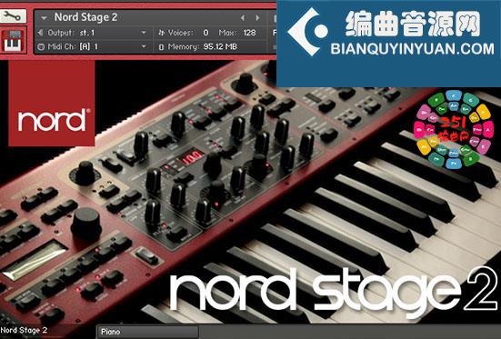 诺德舞台电钢琴 Guilhermeosilva Nord Stage 2 Piano