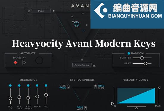 混合电钢琴 Heavyocity Avant Modern Keys