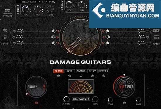 电影电吉他 Heavyocity Damage Guitars