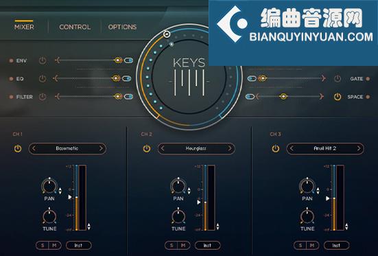 配乐键盘合成音源 Heavyocity Mosaic Keys