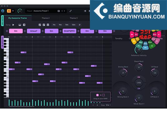 智能编曲辅助插件套装 Hexachords Orb Producer Suite v3.0.5