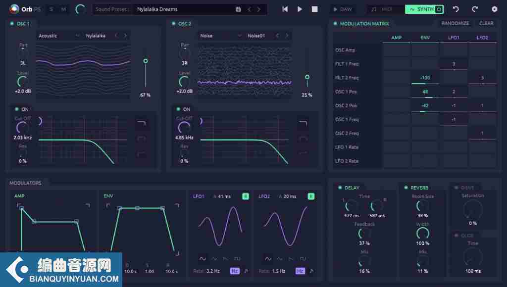 波表合成器插件 – Hexachords Orb Synth v1.0.4 Patched WiN MacOSX